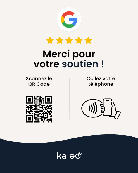Plaque NFC Kaleo